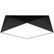 Sollux Hexa 45 fekete mennyezeti lámpa (SOL-SL.0693) E27 3 izzós IP20 világítás