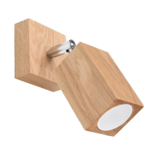 Sollux KEKE GU10 LED fali lámpa mozgatható tölgy SOLLUX fali lámpa világítás