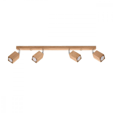 Sollux KEKE mennyezeti lámpa 4xGU10 spotlámpa halogén lámpatest 80cm tölgy SOLLUX világítás