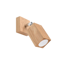 Sollux Keke tölgy színű falikar (SOL-SL.1035) GU10 1 izzós IP20 világítás