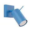 Sollux Kinkiet Ścienny Lampa Sufitowa Reflektor LED Spot LED GU10 Błękitny Nowoczesny Tuba Ring Bittersweet Shimmer SL.2201 Sollux