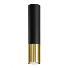 Sollux LOOPEZ GU10 Spot Tube Felületre szerelhető elegáns fekete és arany SOLLUX világítás