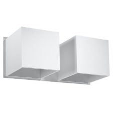 Sollux Quad 2 fehér fali lámpa (SOL-SL.0656) G9 2 izzós IP20 világítás
