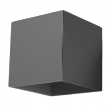 Sollux QUAD G9 LED fali lámpa Up Down Cube antracit SOLLUX világítás