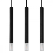 Sollux WEZYR LED függő mennyezeti lámpa 3xG9 fekete SOLLUX világítás