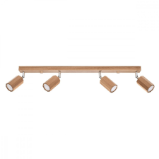 Sollux ZEKE mennyezeti lámpa 4xGU10 spotlámpa halogén lámpatest 80cm tölgy SOLLUX világítás