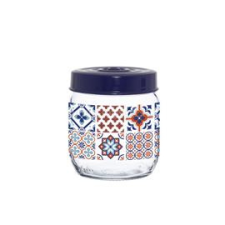 SOLMAZER IRIS Mosaic üveg fűszertartó 425ml 171341-063 (171341-063) konyhai eszköz
