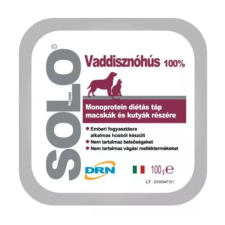 Solo by DRN Solo Hypoallergén pástétom vaddisznó 100g macskaeledel