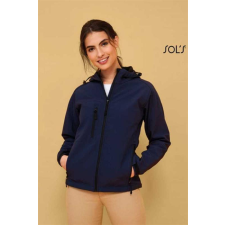 SOLS Dzseki Sols Replay női kapucnis softshell női, pepper red, L munkaruha