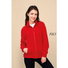 SOLS Kabát Sols North (100%poliészter) cipzárral női, red, XL