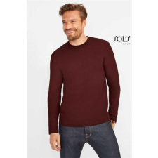 SOLS Póló Sols férfi hosszú ujjú férfi, grey melange, 2XL munkaruha