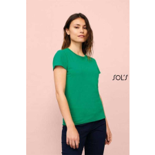 SOLS Póló Sols Imperial női kerek nyakrész női, orange, 2XL munkaruha
