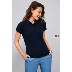 SOLS Póló Sols Passion galléros női női (100%pamut 170g/m2) navy, S