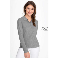 SOLS Póló Sols Podium galléros női (100%pamut 210g/m2) navy, XL