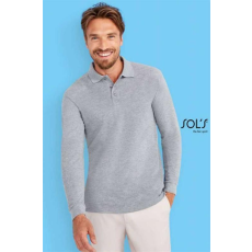 SOLS Póló Sols Star galléros férfi férfi (100%pamut 170g/m2) red, XL