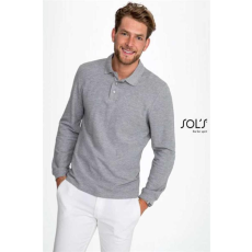 SOLS Pólóing Sols Winter II férfi hosszú ujjú férfi, white, 2XL