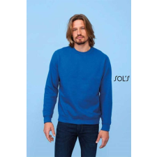 SOLS Pulóver Sols New Supreme uniszex kereknyakú férfi (280g/m2) grey melange, 2XL munkaruha