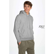 SOLS Pulóver Sols Snake uniszex kapucnis (280g/m2) black, L munkaruha