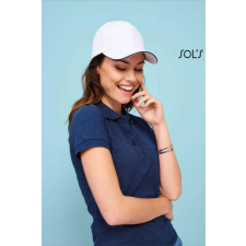 SOLS Sapka Sols Buffalo 6 paneles unisex, turquoise/white, U munkaruha