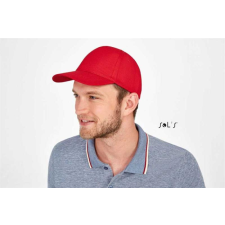 SOLS Sapka Sols Buzz 5 paneles unisex (100% pamut) red, U munkaruha