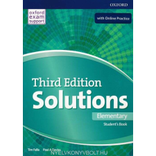 Solutions 3rd Edition Elementary Student's Book with Online Practice nyelvkönyv, szótár