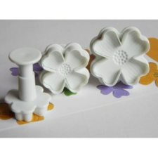 Som fondant virág kiszúró 3 db rugós sütés és főzés