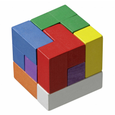 Soma Cube Philos egyszemélyes logikai fajáték oktatójáték