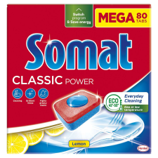Somat Classic Mosogatógép tabletta 80db tisztító- és takarítószer, higiénia