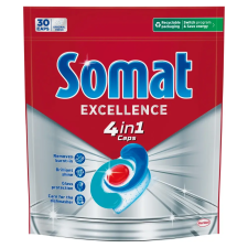 Somat Excellence 4in1 gépi mosogatószer kapszula 30 db 543 g tisztító- és takarítószer, higiénia