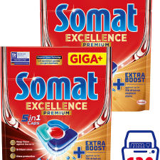 Somat Excellence 5v1, 130 ks tisztító- és takarítószer, higiénia