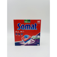 Somat mosogató tabletta 46 mosás 46 db All in 1 tisztító- és takarítószer, higiénia
