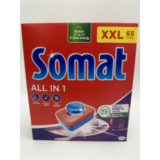  Somat mosogató tabletta 65 mosás 65 db All in 1 tisztító- és takarítószer, higiénia