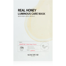 Some By Mi Daily Solution Honey Luminous Care fehérítő gézmaszk 20 g arcpakolás, arcmaszk