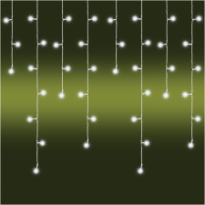 Somogyi Christmas Lighting FÉNYFÜGGÖNY KÜL- ÉS BELTÉRI 150 LED HIDEG FEHÉR kültéri izzósor