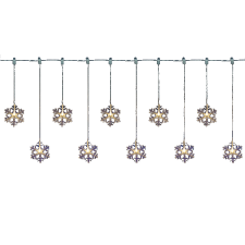 Somogyi Christmas Lighting LED-ES HÓKRISTÁLY FÉNYFÜGGÖNY világítás