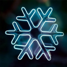 Somogyi Electronics LED-es neon light figura, hókristály NEON 2 karácsonyi dekoráció