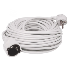 Somogyi Elektronic 30m hosszabbító, fehér, 3x1,5 mm2 hosszabbító, elosztó