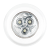 Somogyi Elektronic TOUCH ELEMLÁMPA 3DB HIDEG LED, ÖNTAPADÓS, KEREK