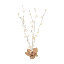 Somogyi Elektronic Világító ág, fehér, 120 cm, 40 LED karácsonyi dekoráció