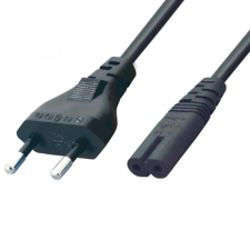 Somogyi Hálózati csatlakozókábel, 2x0,75, 1,5m kábel és adapter
