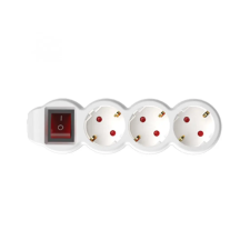 Somogyi Home ELOSZTÓ 3-AS 3M 3×1,5MM2 KAPCSOLÓS kábel és adapter
