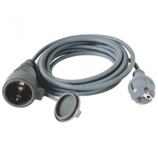 Somogyi Hosszabbító gumikábel, H07RN-F, szürke, 20m (NV 7-20/GY) kábel és adapter