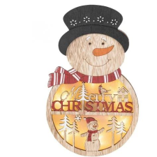 Somogyi KLW 21 S fa ablak-, ajtódísz, hóember (KLW 21 S) karácsonyi dekoráció