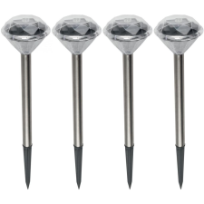 Somogyi LED-es Napelemes kerti lámpa szett 4db (MX 802/4) kültéri világítás