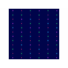 Somogyi LEDS120CV-2 iSparkle applikációval vezérelhető RGB micro LED fényfüggöny karácsonyfa izzósor