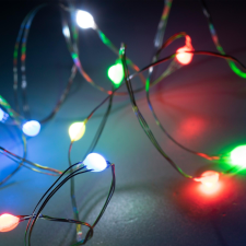 Somogyi ML 112 RGB Beltéri LED-es fényfüzér - Színes karácsonyfa izzósor