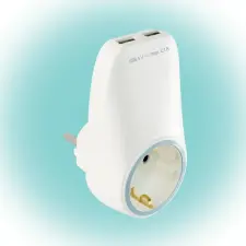 Somogyi NV 2100 USB Hálózati aljzat USB töltőaljzatokkal mobiltelefon kellék