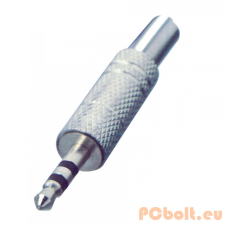 Somogyi Somogyi SK 4M 3.5mm Jack dugó - Ezüst audió/videó kellék, kábel és adapter