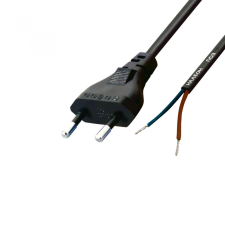 Somogyi USE N 2/VDE 2x0,75mm2 1,5m ónozott végű hálózati csatlakozókábel kábel és adapter