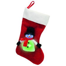 SomogyiElektronic HOME CS3/P LED-ES MIKULÁSCSIZMA, SZÍNVÁLTÓS karácsonyi dekoráció